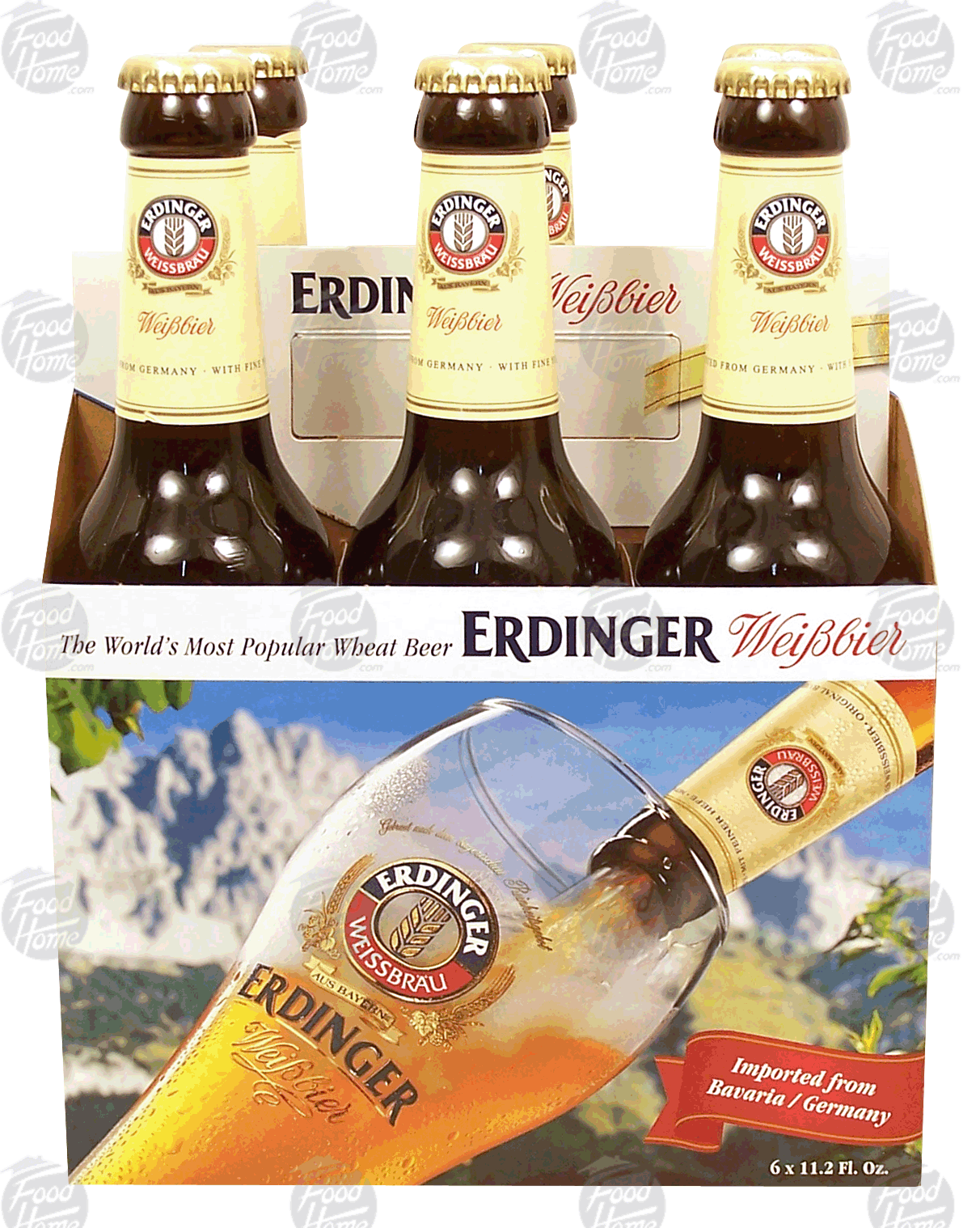 Erdinger Weiblier wheat beer from Germany, 11.2-fl. oz. Full-Size Picture